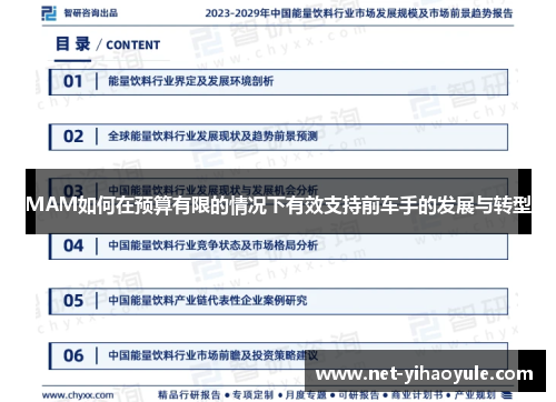 MAM如何在预算有限的情况下有效支持前车手的发展与转型